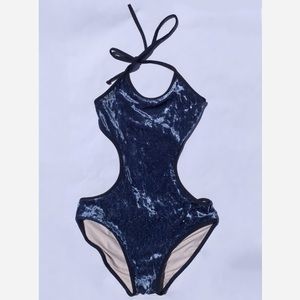 Cheryl Creations girls velvet one piece